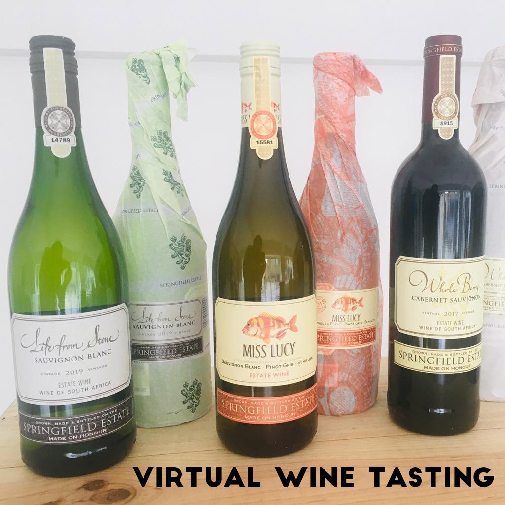 Virtual wine tasting Hertfordshire
